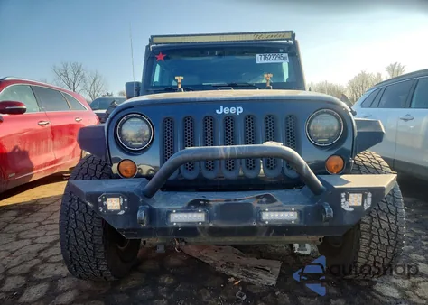 2010 Jeep Wrangler Unlimited Sport из США, поврежденный, VIN 1J4HA3H14AL104810